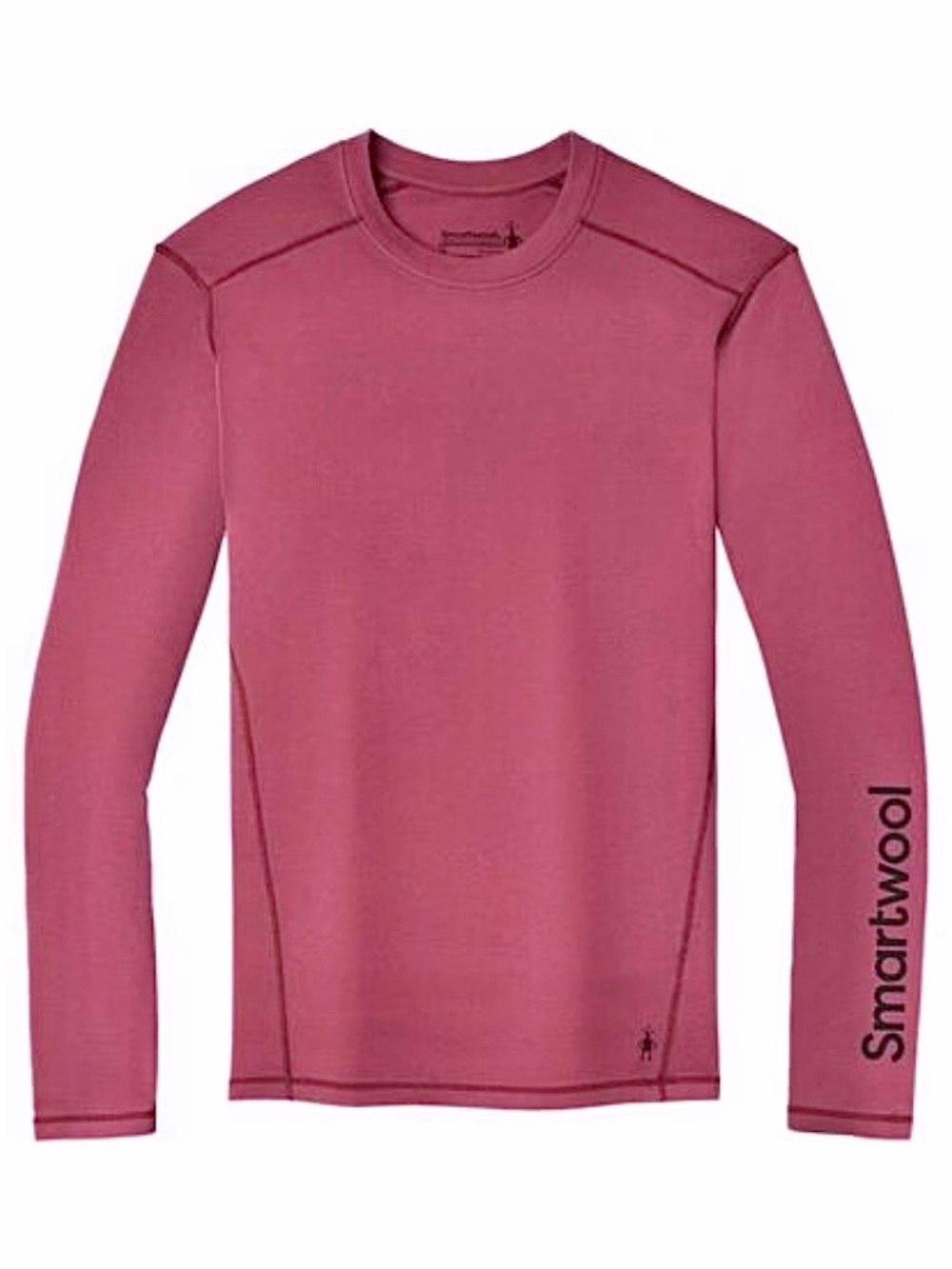 Smartwool 250 Merino Pullover Baselayer 100% Merino Wool Men's L Mauve
